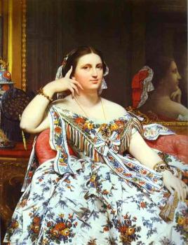 讓 奧古斯特 多米尼尅 安格爾 Madame Paul-Sigisbert Moitessier 讓 奧古斯特 多米尼尅 安格爾 Madame Paul-Sigisbert Moitessier
